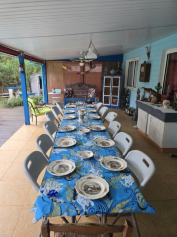 accueil à la journée gite tour du monde 