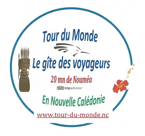 logo du Tour du monde à Nouméa en Nouvelle Caledonie 