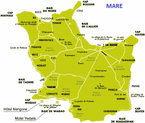 carte Maré