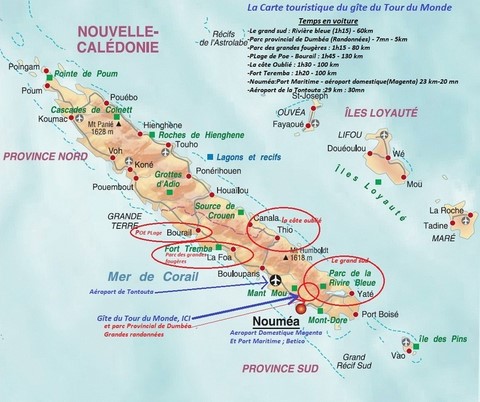 le gîte du tour du monde noumea