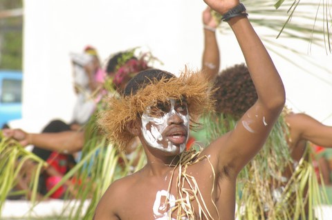 cérémonie à Lifou