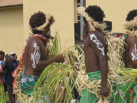 Danse coutumière à Lifou