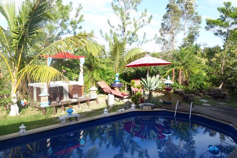 piscine du gîte du   Tour du Monde à Nouméa