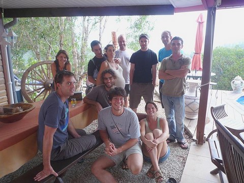 globe-trotters de passage au Tour du Monde à Nouméa 