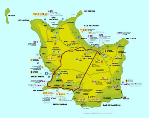 la carte de maré en nouvelle caledonie 