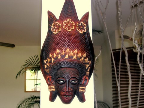 masque Cham du tour du monde à Noumea en Nouvelle  Caledonie 