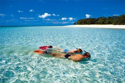 ilôts aux large de Noumea