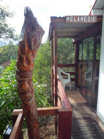 chalet mélanésie du gîte du tour du monde 