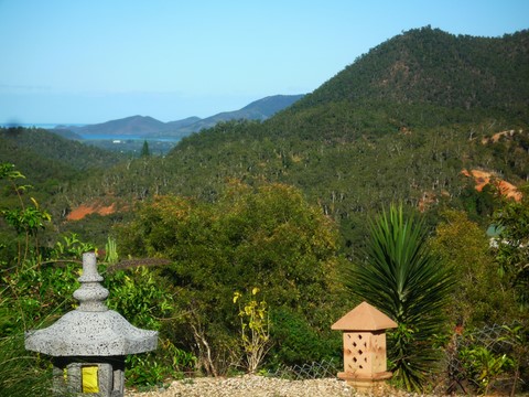 point de vue  à theme du gîte du Tour du monde à Noumea en Nouvelle Calédonie 