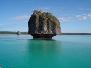 la baie d'Upi à l'ile des pins en nouvelle caledonie 