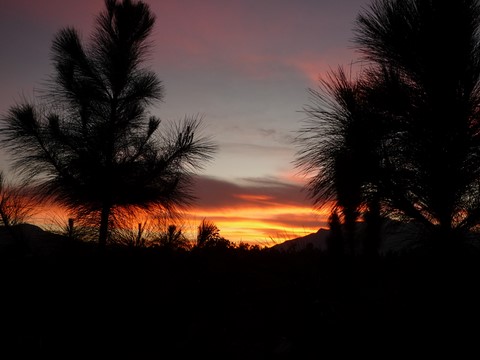 le coucher de soleil au Tour du Monde à Nouméa en Nouvelle Calédonie 