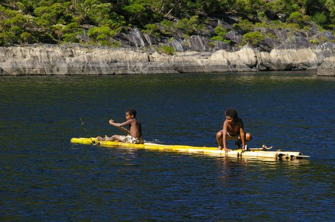 la rivière de la ouaiem en Nouvelle Caledonie 