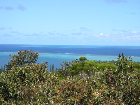 le lagon en Nouvelle caledonie 