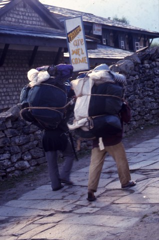 cherpa au Nepal 