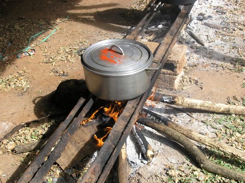 cusine traditionnel en tribu 