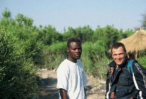 lors d'un voyage en Afrique