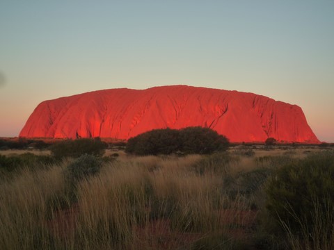 Australie centre rouge 